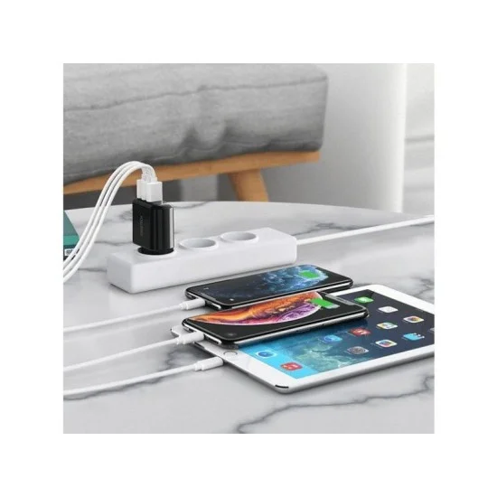 Choetech 5V/3.4A 3*Usb-A Digital Wall Charger